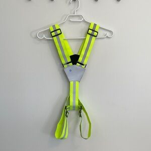 High-Visibility Adult Safety Reflective Harness - Neon Yellow